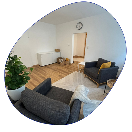 Bild vom Therapieraum - Psychotherapie in Baden